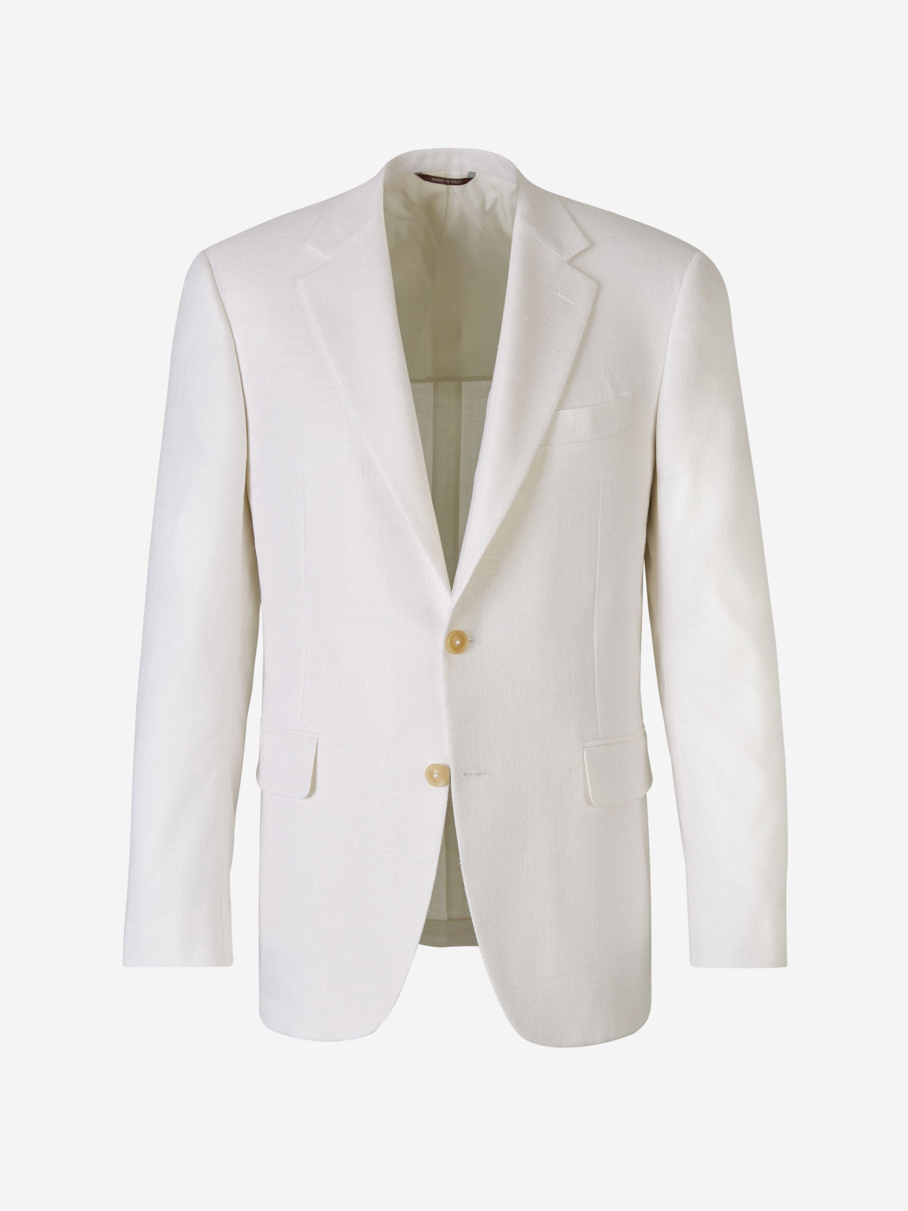 Canali Americana Texturizada Seda color Marfil sku 302-003457 01 - Foto 1
