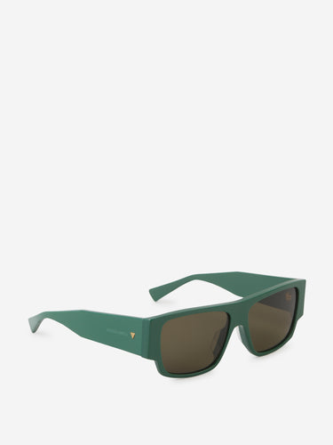 Bottega Veneta Mujer Barcelona Gafas de Sol Cuadradas color Verde Oscuro sku 860-000947 02 - Foto 2